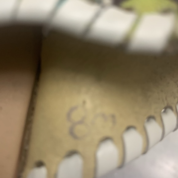 Jack Rogers Classic Jacks leather and fabric sandals size 8 - Picture 10 of 10